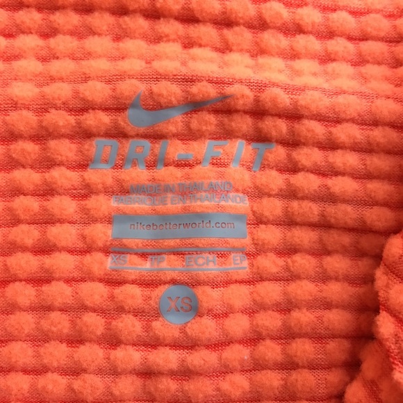 Orange Nike quarter zip - Picture 2 of 3
